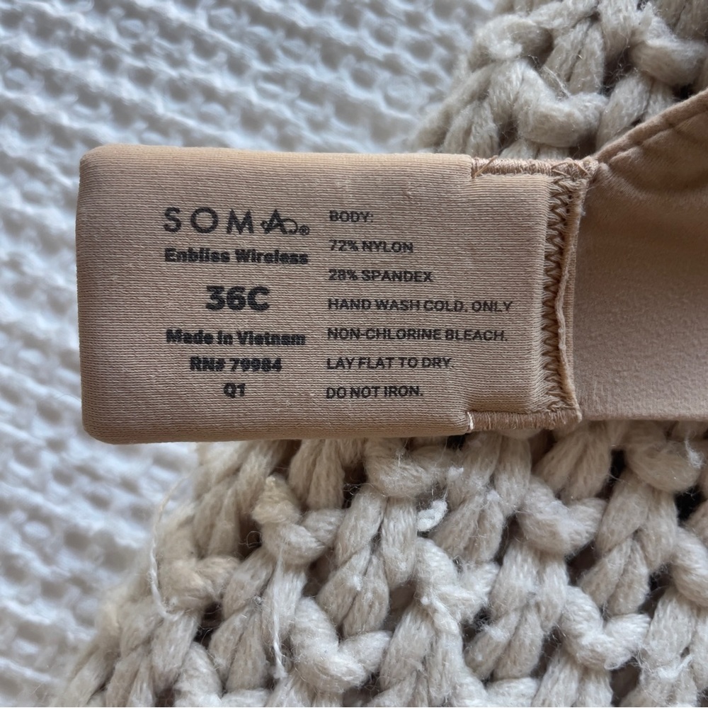 Soma Enbliss Wireless Bra